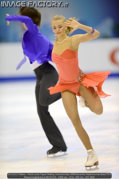 2013-02-27 Milano - World Junior Figure Skating Championships 0089 Alexandra Sepanova-Ivan Bukin RUS